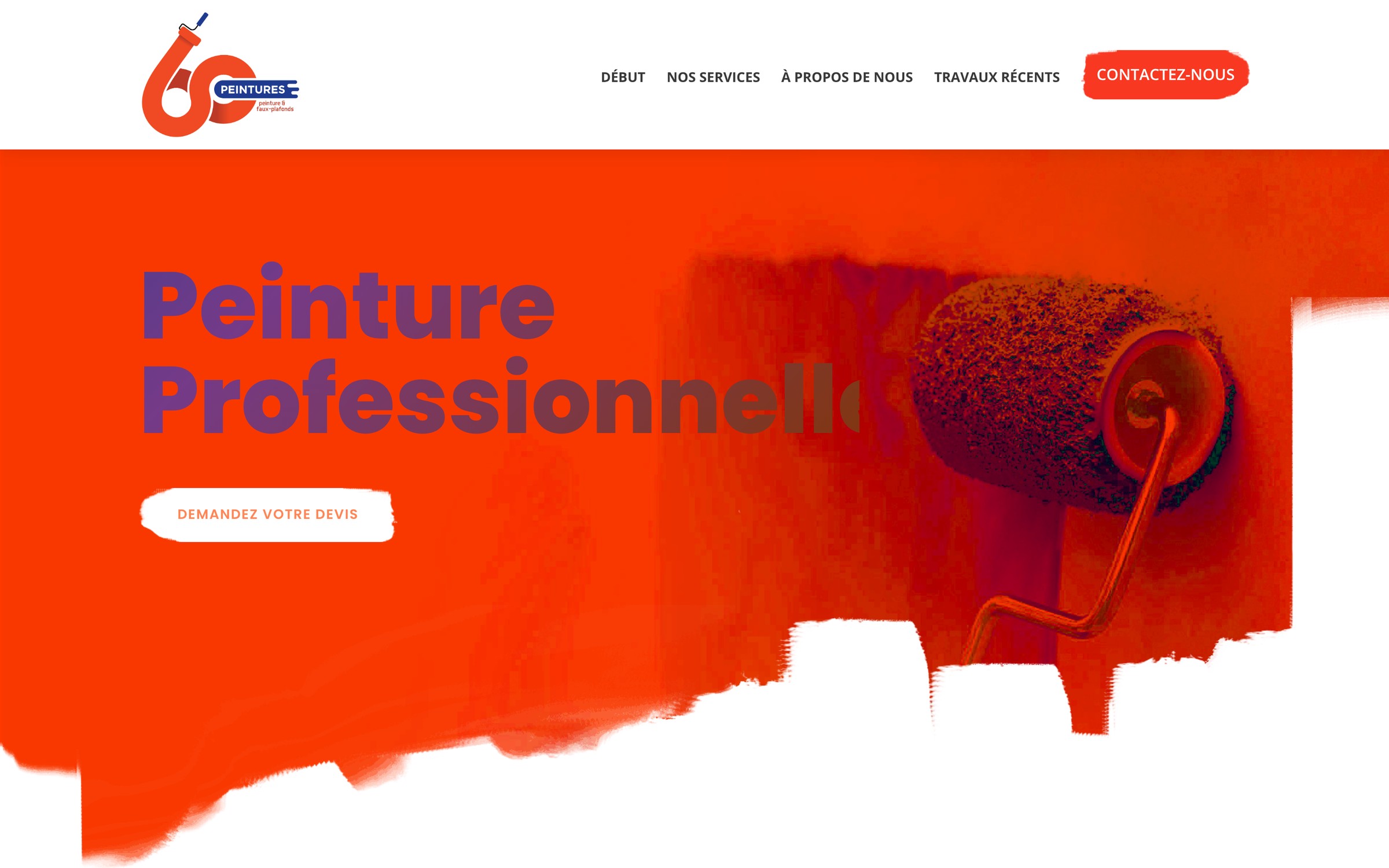 60 Peintures — página inicial do site
