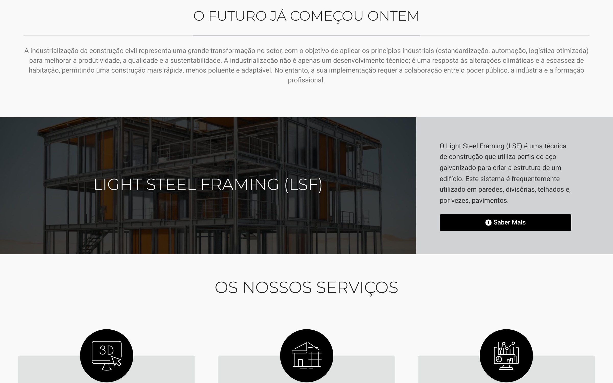 Numeriksteel — secção do site