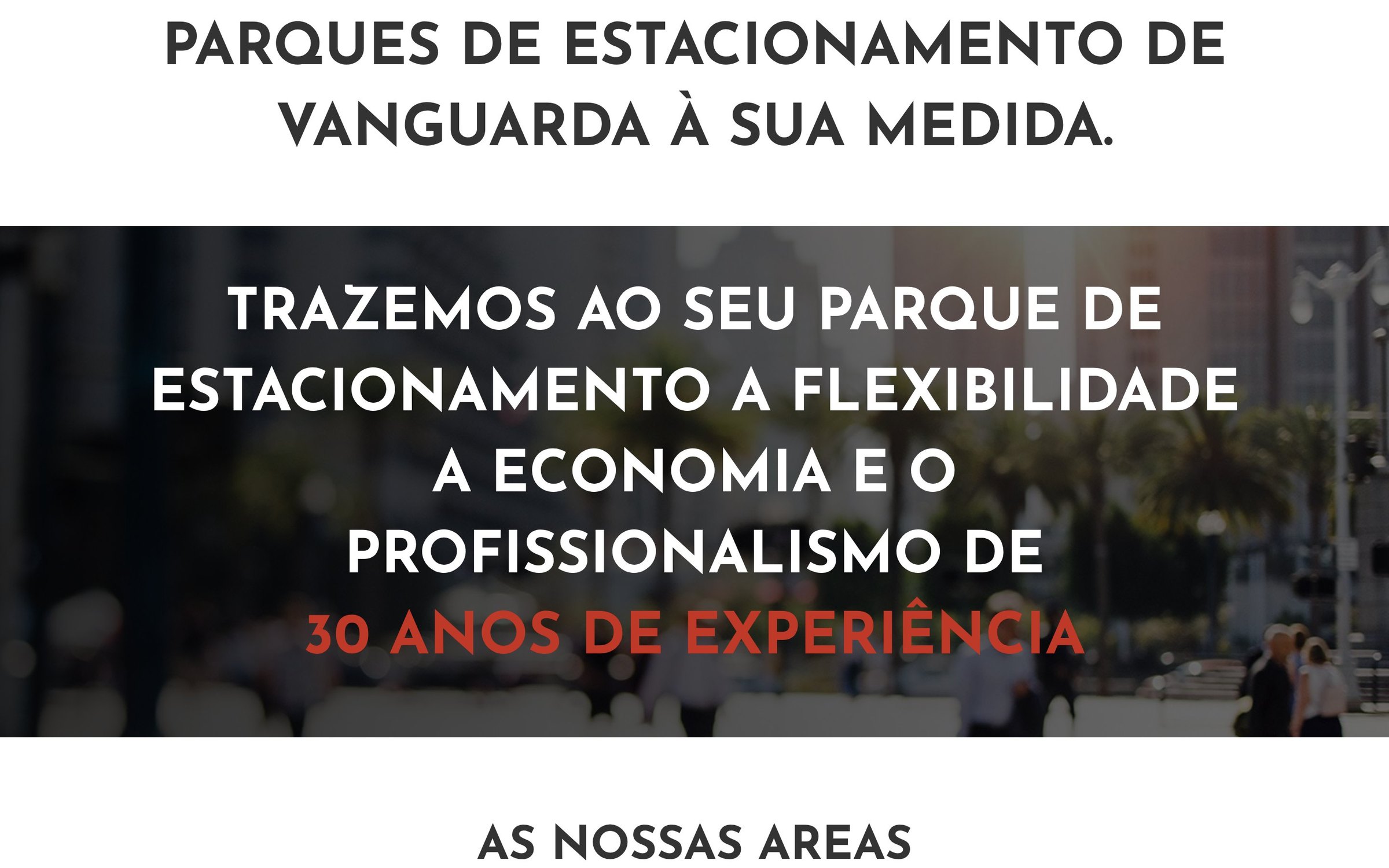 Parkcenter — secção do site