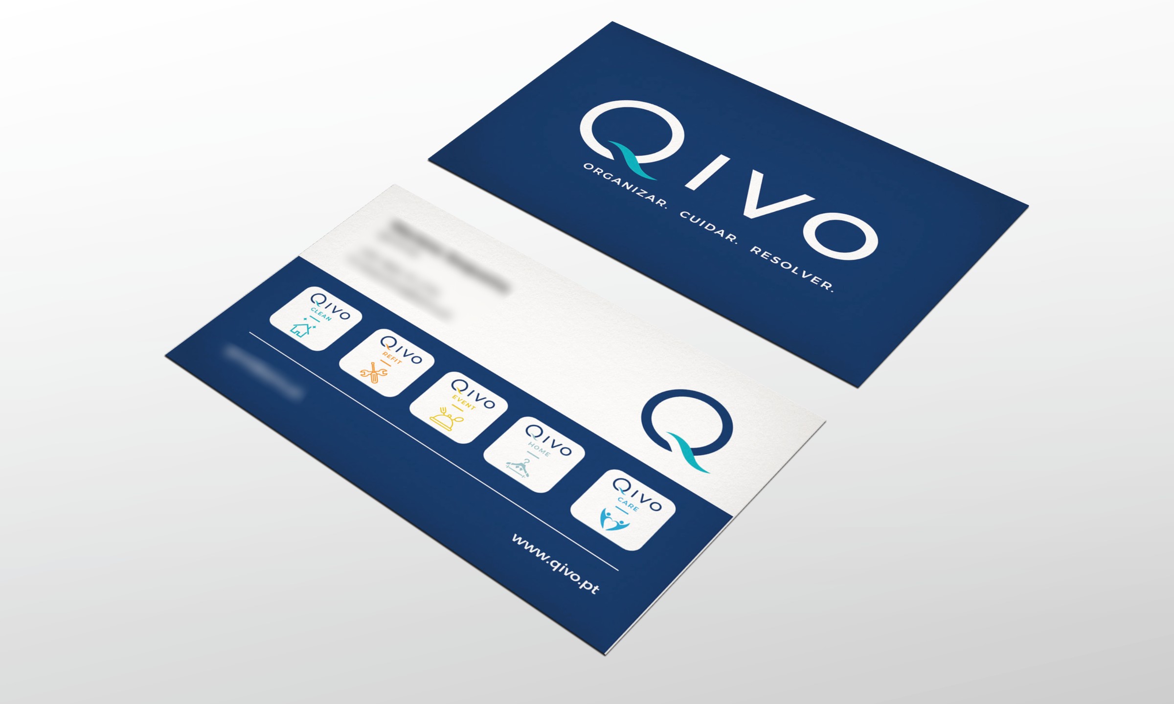 QIVO — cartões de visita